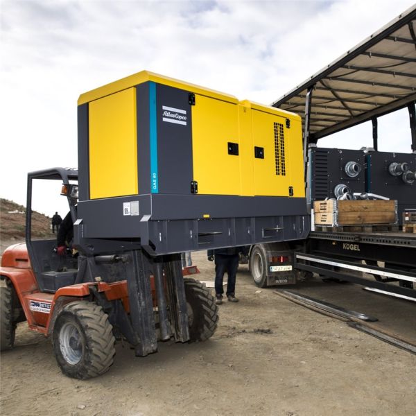 Дизельный генератор Atlas Copco QAS 80