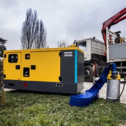 Дизельный генератор Atlas Copco QES 65