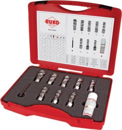 RUKO  10 teilig  Ø 14-22 mm Kernbohrersatz