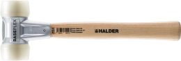 HALDER BASEPLEX Länge 340 mm Kopf-Ø 50 mm Schonhammer