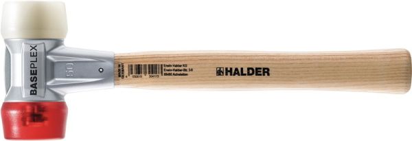 HALDER BASEPLEX Länge 270 mm Kopf-Ø 25 mm Schonhammer
