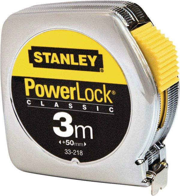 STANLEY PowerLock® Länge 5 m Breite 19 mm mm/cm Taschenrollbandmaß