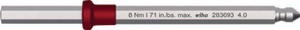 WIHA 38801 1,5 mm 0,9 Nm rot Wechselklinge