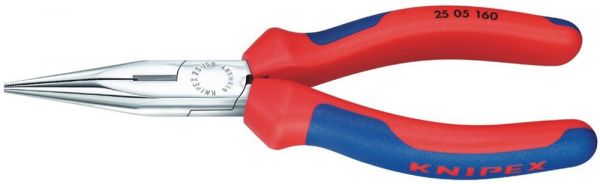 KNIPEX  Länge 140 mm flach/rund gerade Flachrundzange