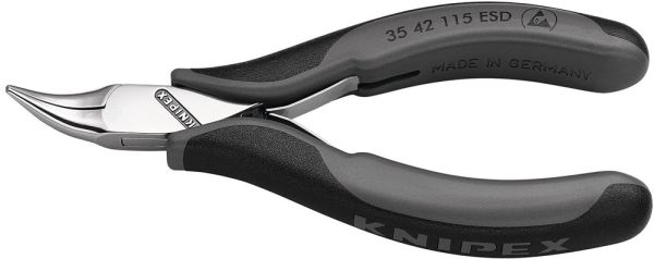 KNIPEX  Gesamtlänge 115 mm ESD Elektronikgreifzange