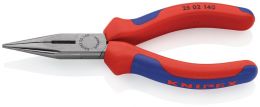 KNIPEX  Länge 160 mm flach/rund gerade Flachrundzange