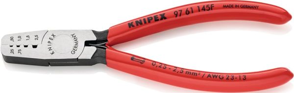 KNIPEX  Gesamtlänge 145 mm Aderendhülsenzange
