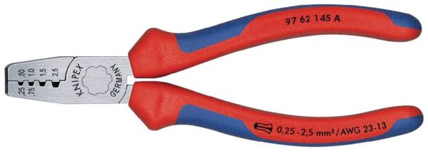 KNIPEX  Gesamtlänge 145 mm Aderendhülsenzange