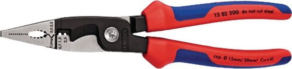 KNIPEX  Länge 200 mm Elektroinstallationszange