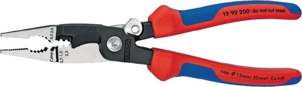 KNIPEX  Länge 200 mm Elektroinstallationszange