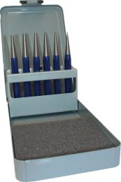 PROMAT  6 teilig  1-2-3-4-5 + Körner-D. 4 mm Durchtreibersatz