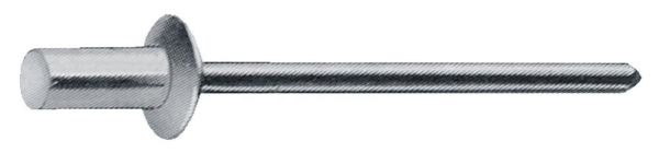 GESIPA Cap® Nietschaft d x l 4,8 x 12,5 mm Dichtblindniet