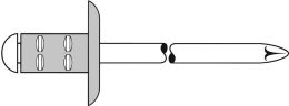 GESIPA PolyGrip® Nietschaft d x l 4,8 x 17 mm K16 Blindniet
