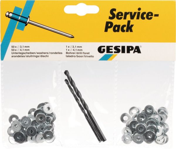 GESIPA  102 teilig Blindnietsortiment