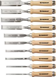 PROMAT  6,8,10,12,16,20,22,24,26,30 mm Stechbeitelsatz