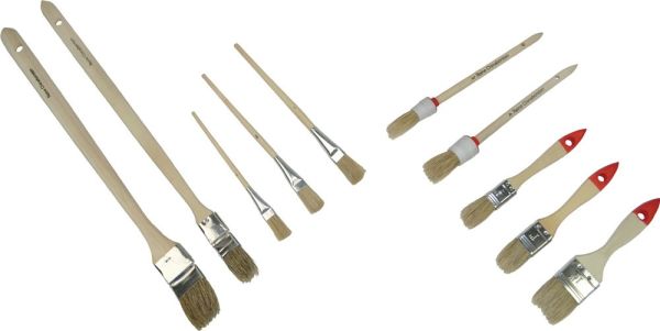 Inhalt 10 teilig Pinselset