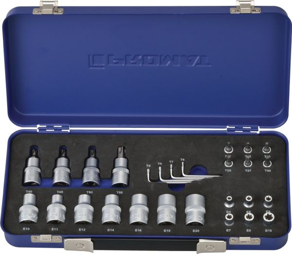 PROMAT  27-teilig Steckschlüsselsatz