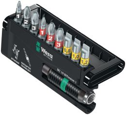 WERA Bit-Check 10 BiTorsion 1 10-teilig Bitsortiment