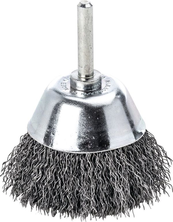 LESSMANN  Ø 50 mm Schaft 6 mm Drahtstärke 0,3 mm Topfbürste