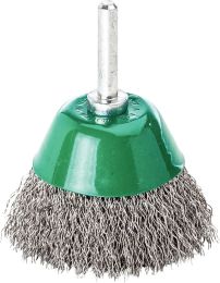 LESSMANN  Ø 50 mm Schaft 6 mm Drahtstärke 0,3 mm Topfbürste