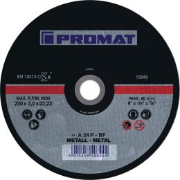 PROMAT  D230x3mm gerade Trennscheibe