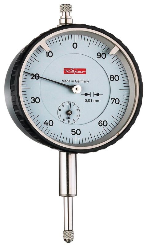 KÄFER M2T links 10 mm Ablesung 0,01 mm Messuhr