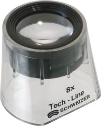 SCHWEIZER Tech-Line Vergrößerung 8x Standlupe