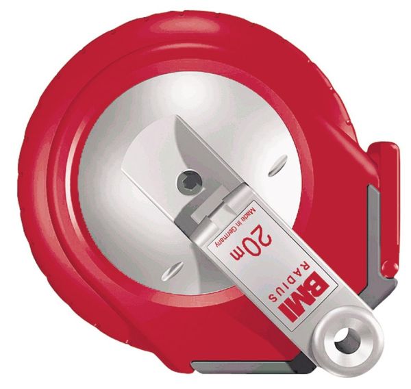 BMI RADIUS Länge 30 m Bandbreite 13 mm Kapselbandmaß