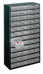 RAACO  B306xT150xH552mm Stahlblech Kleinteilemagazin