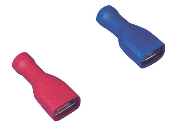 vollisoliert 1,5 - 2,5 mm² 6,3 x 0,8 mm Flachsteckhülse