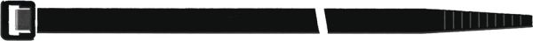 SAPI SELCO  Länge 450 mm Breite 7,5 mm Kabelbinder