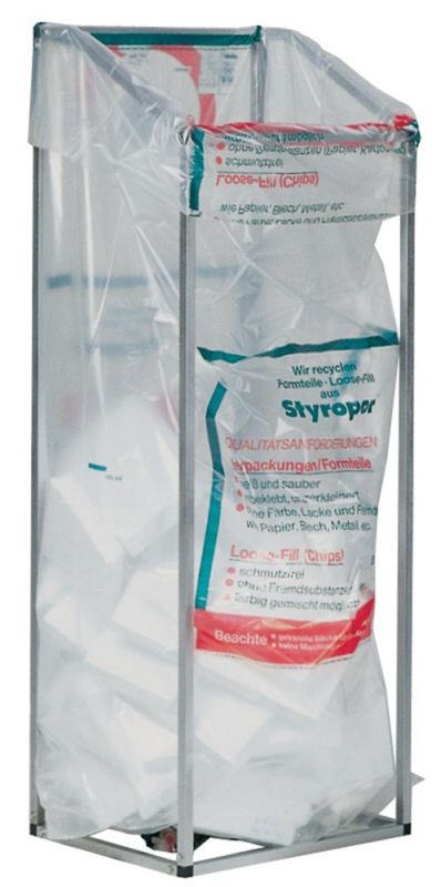 2500 l LD-PE transparent 125 µm Kunststoffsack