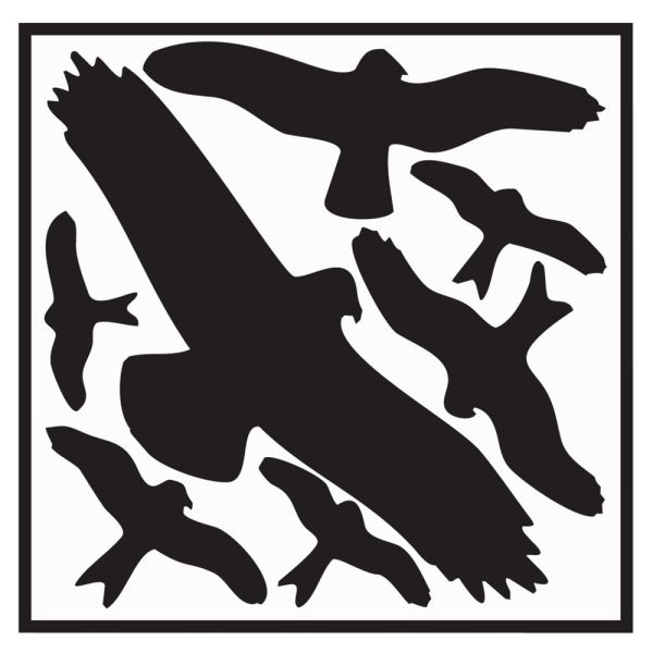 L290xB320 mm Aufkleber