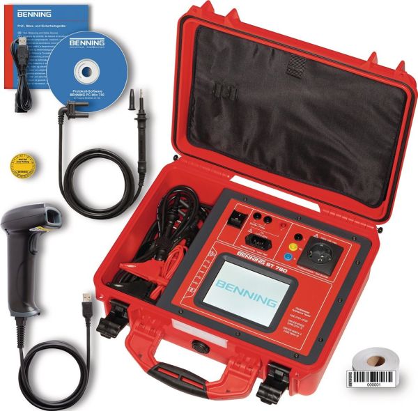 BENNING ST 760 SET aktive/passive Prüfung/auch Schweißgerät Gerätetester
