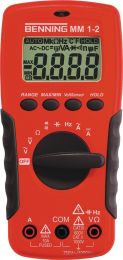BENNING MM 1-2 0,1 mV-750 V AC/0,1 mV-1000 V DC Multimeter