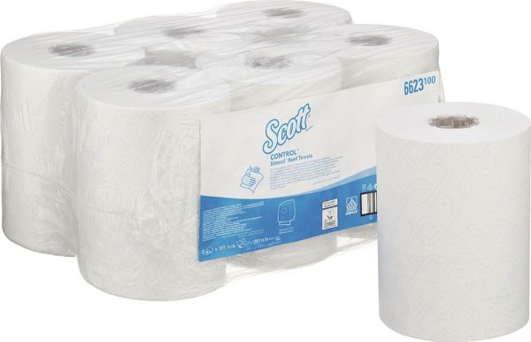 SCOTT Scott® Control™ 1-lagig weiß Rollenhandtuch
