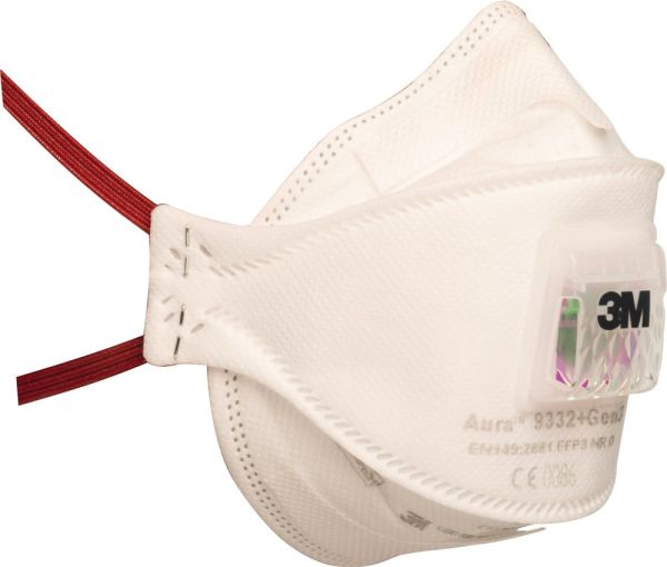 3M 9332+Gen3+BV EN 149:2001 + A1:2009 FFP3 NRD Atemschutzmaske