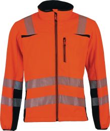 PREVENT TRENDLINE Prevent® Trendline Größe XL Warnschutzsoftshelljacke