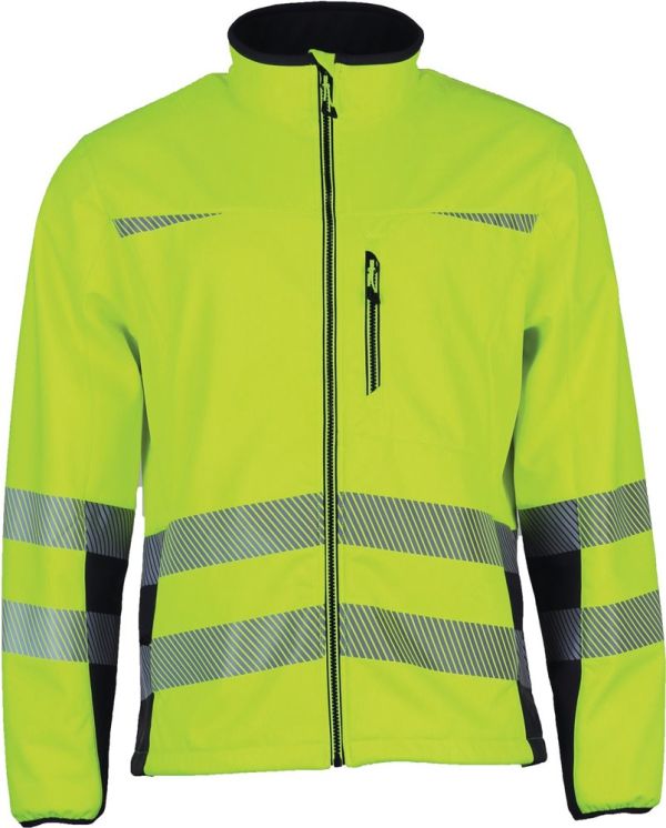 PREVENT TRENDLINE Prevent® Trendline Größe XL Warnschutzsoftshelljacke