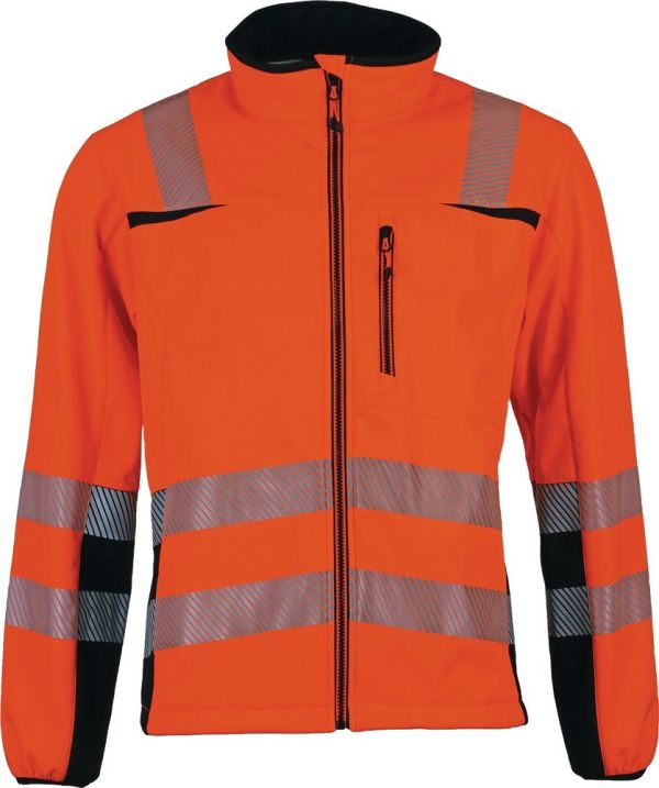PREVENT TRENDLINE Prevent® Trendline Größe M Warnschutzsoftshelljacke