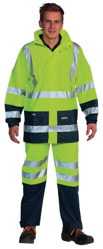 OCEAN HIGH - VIS Größe XXL Regenjacke Warnschutz