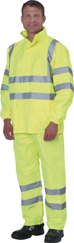 Größe XXL Warnschutzregenhose