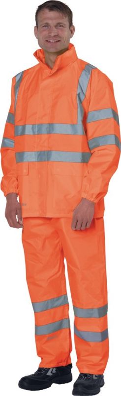 Größe XXL Warnschutzregenhose