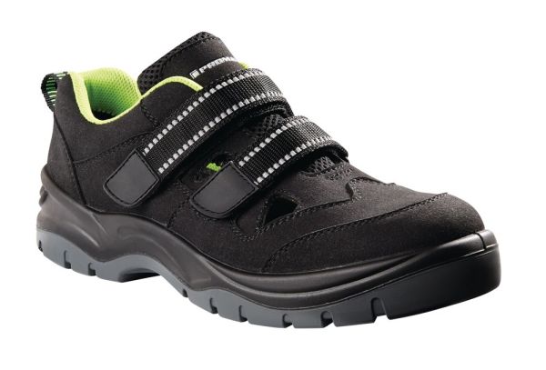 PROMAT Tobago Größe 44 schwarz/grün Sicherheitssandale