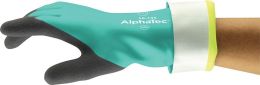 ANSELL AlphaTec 58-735 Größe 9 grün Chemikalienhandschuhe