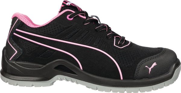 PUMA Fuse TC Pink Wns Low Größe 38 schwarz/pink Damensicherheitsschuh