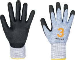HONEYWELL Vertigo C&G Black PU 3 Größe 9 grau/schwarz Schnittschutzhandschuhe