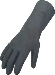 ASATEX  Größe 10 schwarz Chemikalienhandschuhe