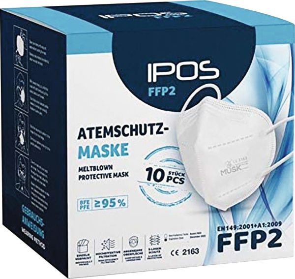 IPOS FFP2 NR Atemschutzmaske