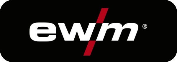 Aufkleber EWM Logo schwarz